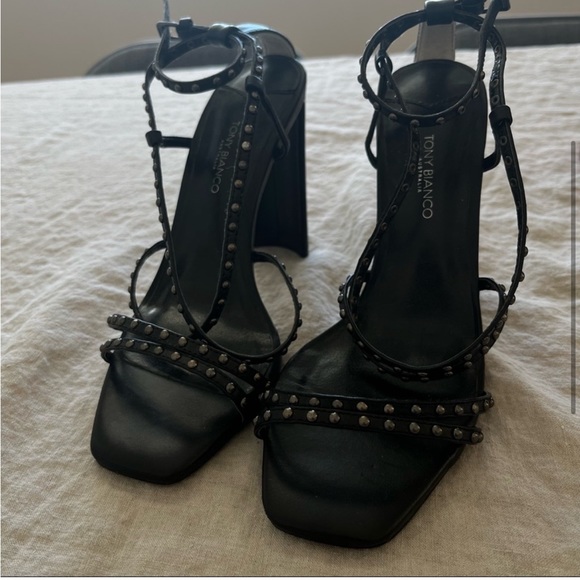 Tony Bianco Saville Black Heel - Picture 4 of 5
